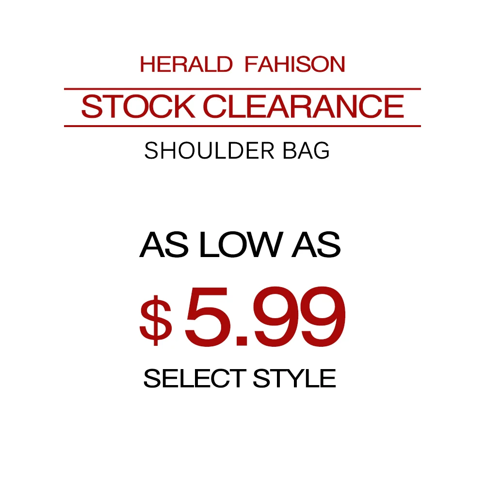 Herald Fashion акция женская сумка через плечо Супер до 5 99 долларов США|women shoulder bag|fashion