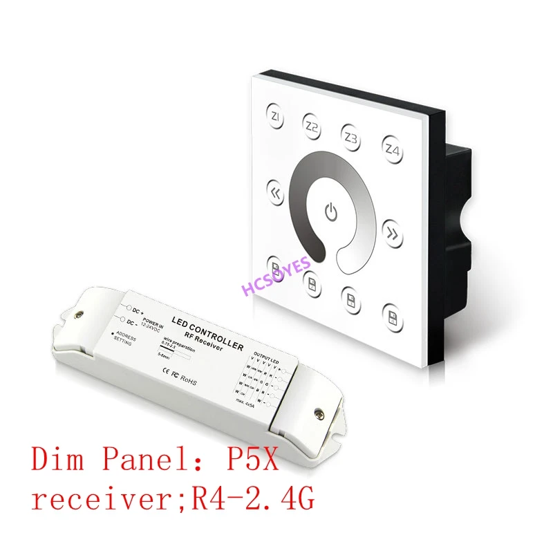 BC P1X/P2X/P3X/P4X/P5X/P6X/P7X/P8X сенсорная Светодиодная панель R4 CC 2.4G/R4 2.4G беспроводной
