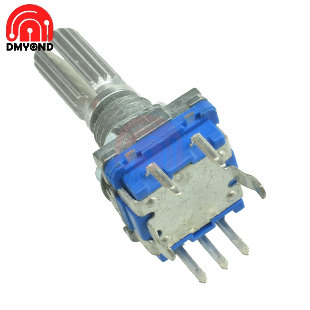 10 шт. EC11 поворотный переключатель кодировщика аудио цифровой потенциометр с