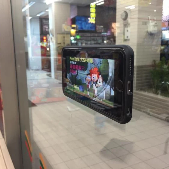 Волшебный антигравитационный мягкий прозрачный чехол из ТПУ с наноприсоской для