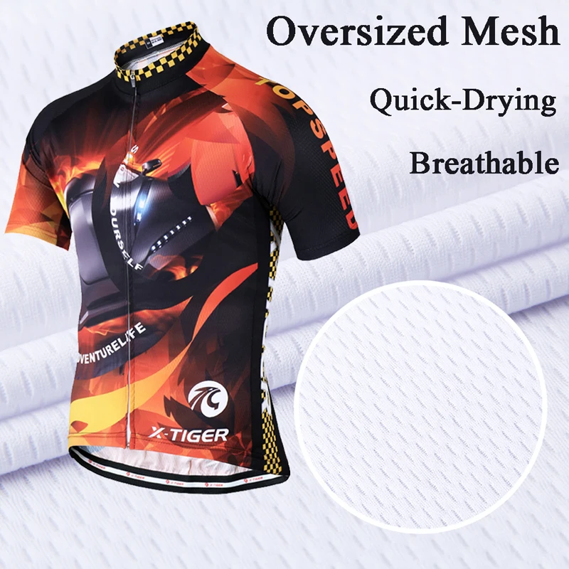 Большой летний комплект для велоспорта Pro X Tiger! Профессиональная одежда MTB Одежда