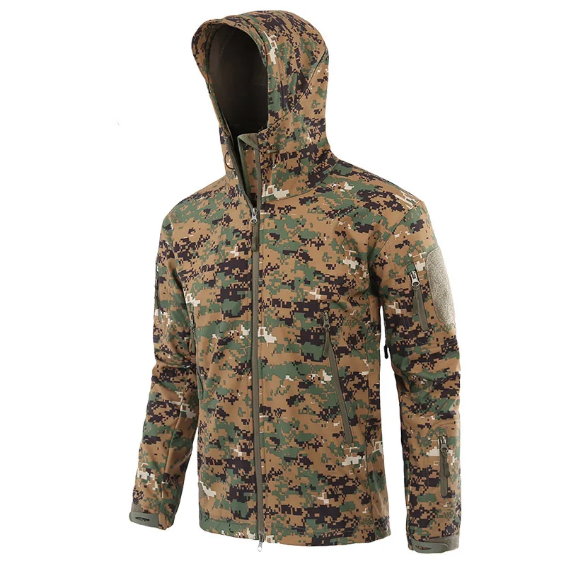 Открытый TAD акулы скрыть prowler soft shell захватить байковые мужчины защиту от ветра и