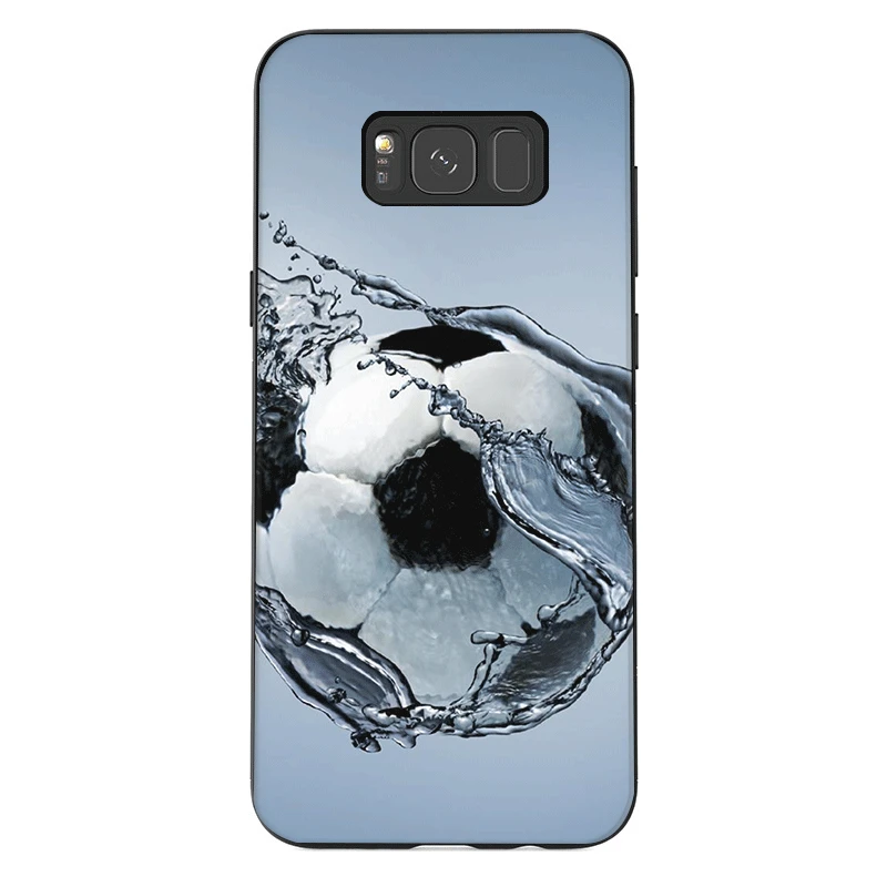 B1 Силиконовый чехол для телефона Футбол футбольный мяч для samsung Galaxy A3 A5 A6 A7 A8 A9 A10 A20 A30 A40 A50 A70 M10 M20 M30 M40 J6 крышка - Цвет: B1