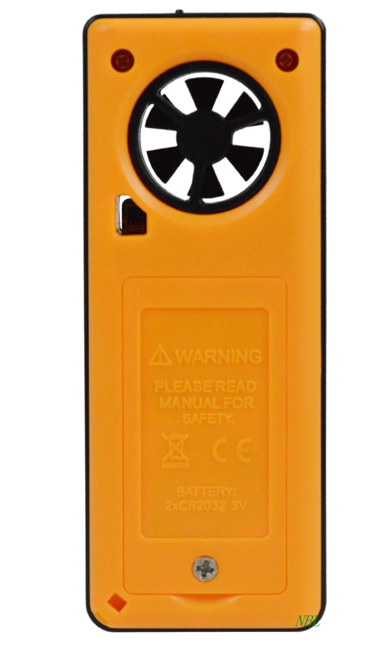 ЖК цифровой мини Карманный анемометр воздушный измеритель масштаба скорости