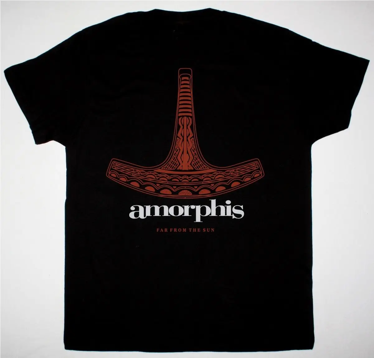 AMORPHIS далеко от солнца черная футболка PROGRESSIVE METAL DEATH DOOM приговорен Удобная