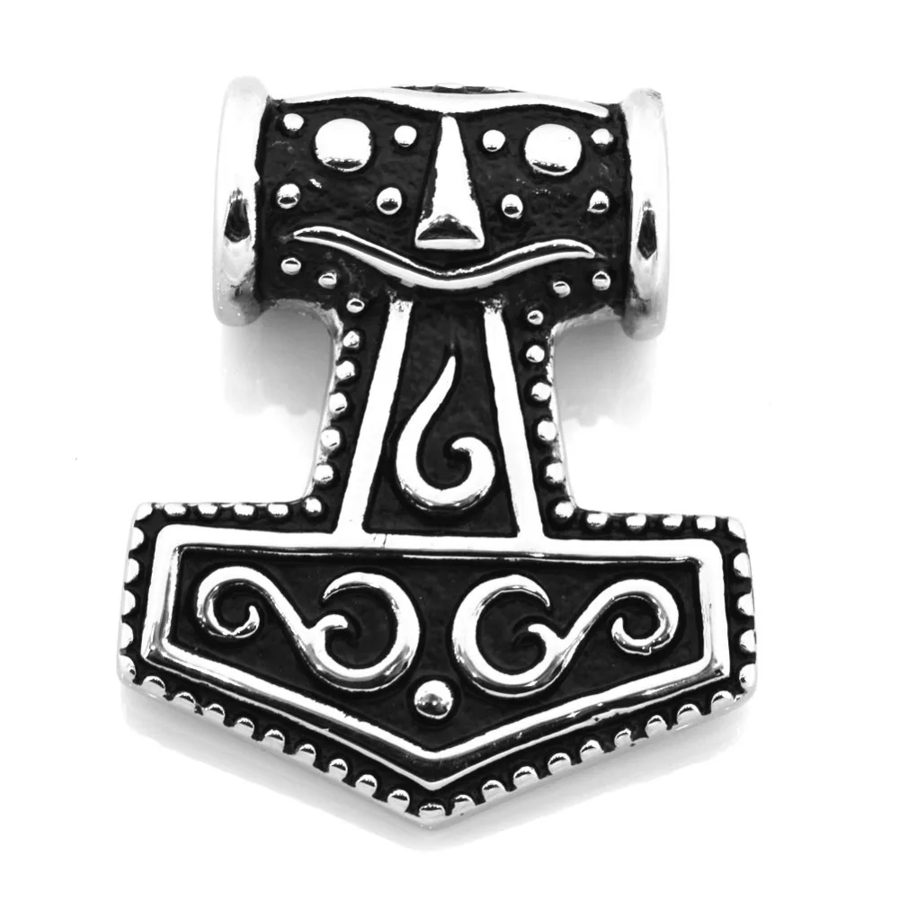 FANSSTEEL Stainless Steel Jewelry thors hammer Pendant FSP15W56L | Украшения и аксессуары