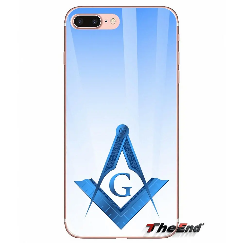 For iPhone X 4 4S 5 5S 5C SE 6 6S 7 8 Plus Samsung Galaxy J1 J3 J5 J7 A3 A5 2016 2017 Free and Accepted Masonic Lodge logo Case | Мобильные