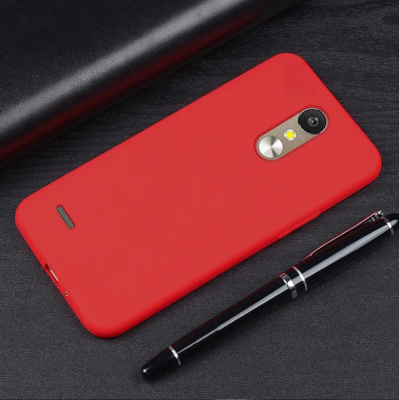Цветной матовый \ Матовый ТПУ матовый чехол для LG K4 евро K8 Aristo 2 K9(русский) K10 Alpha K11 X4 Plus мягкая задняя крышка