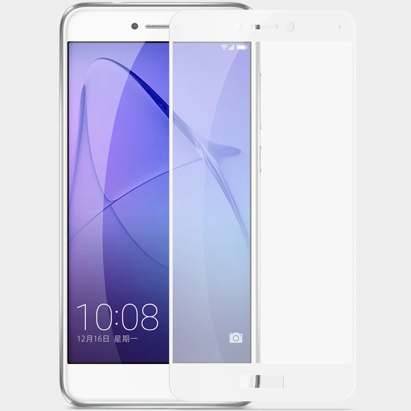 White Для Huawei Honor 8 Lite Оригинальное защитное стекло Mocolo полное покрытие 9 H закаленное стекло для Huawei Honor 8 Lite защита экрана - Цвет: White