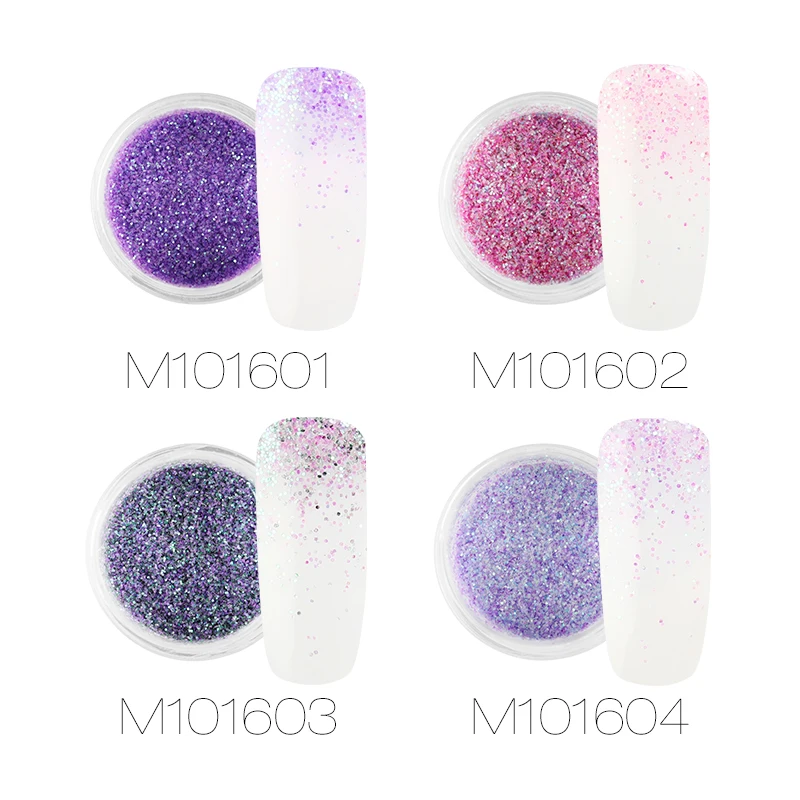 ROSALIND Nail Glitter Powder Holographic Chrome For Gel Polish Pigment Manicure Sparkles Nails Art Set | Красота и здоровье