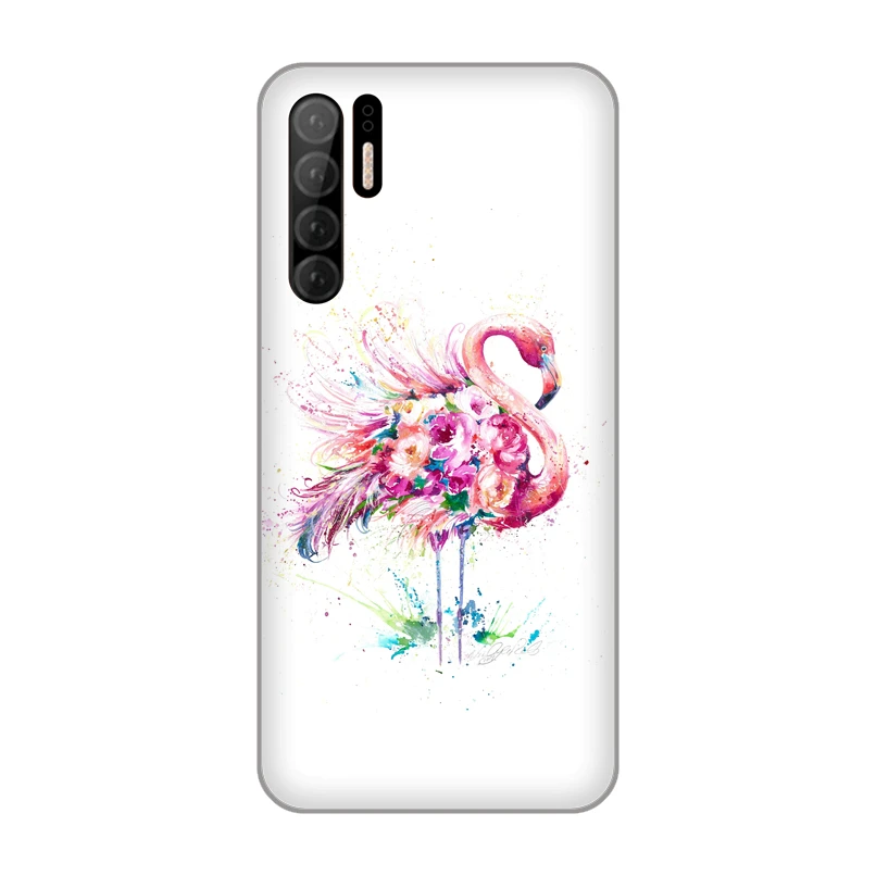Модные летние Фламинго Love Силиконовые Мягкий ТПУ силиконовый чехол для Huawei P10