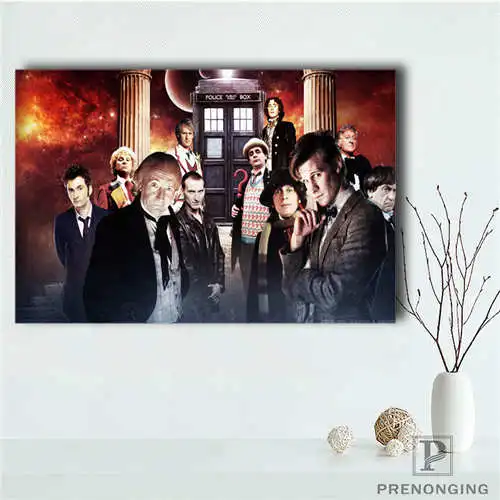 Canvas Poster На заказ холст плакат Доктор Кто(1) печать плакаты ткань настенные художественные картины для декора гостиной#18-12-05-H-03-119 - Цвет: Canvas Poster