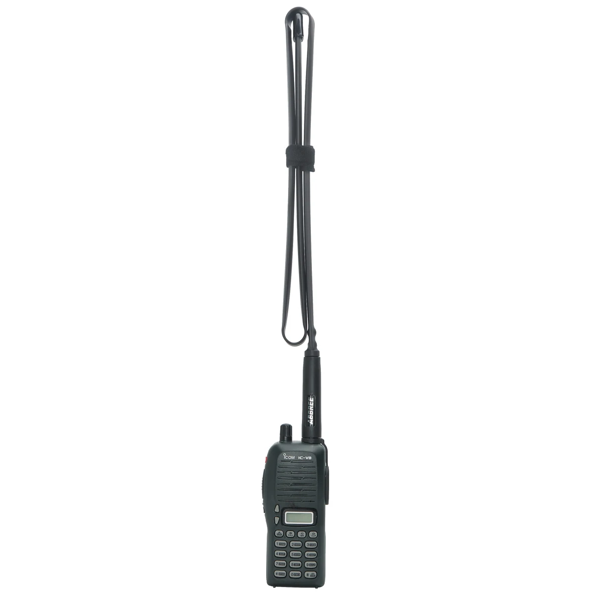 ABBREE 108 см BNC 144/430 МГц Двухдиапазонная тактическая антенна для Kenwood ICOM IC V8 V80 V82