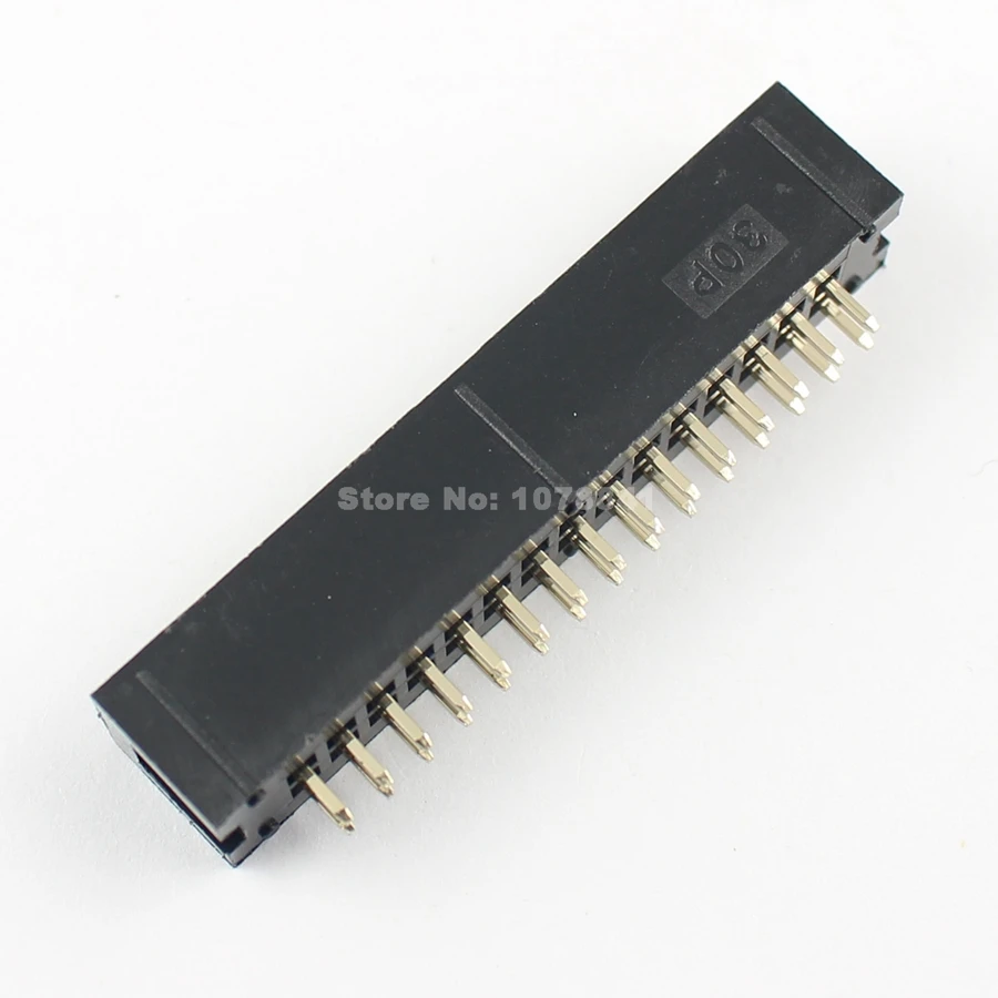 10 шт. 2 54 мм 2x15 Pin 30 прямой мужской окутанный PCB Заголовка коробки разъем IDC|socket