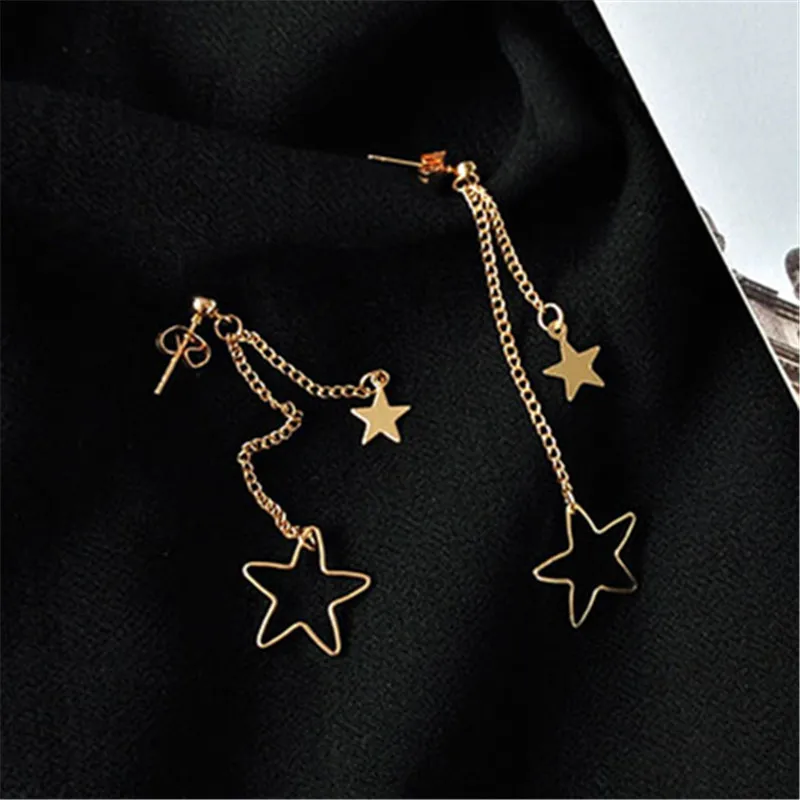 Изящные ювелирные изделия Женская Сережка гвоздик милые модные длинные серьги