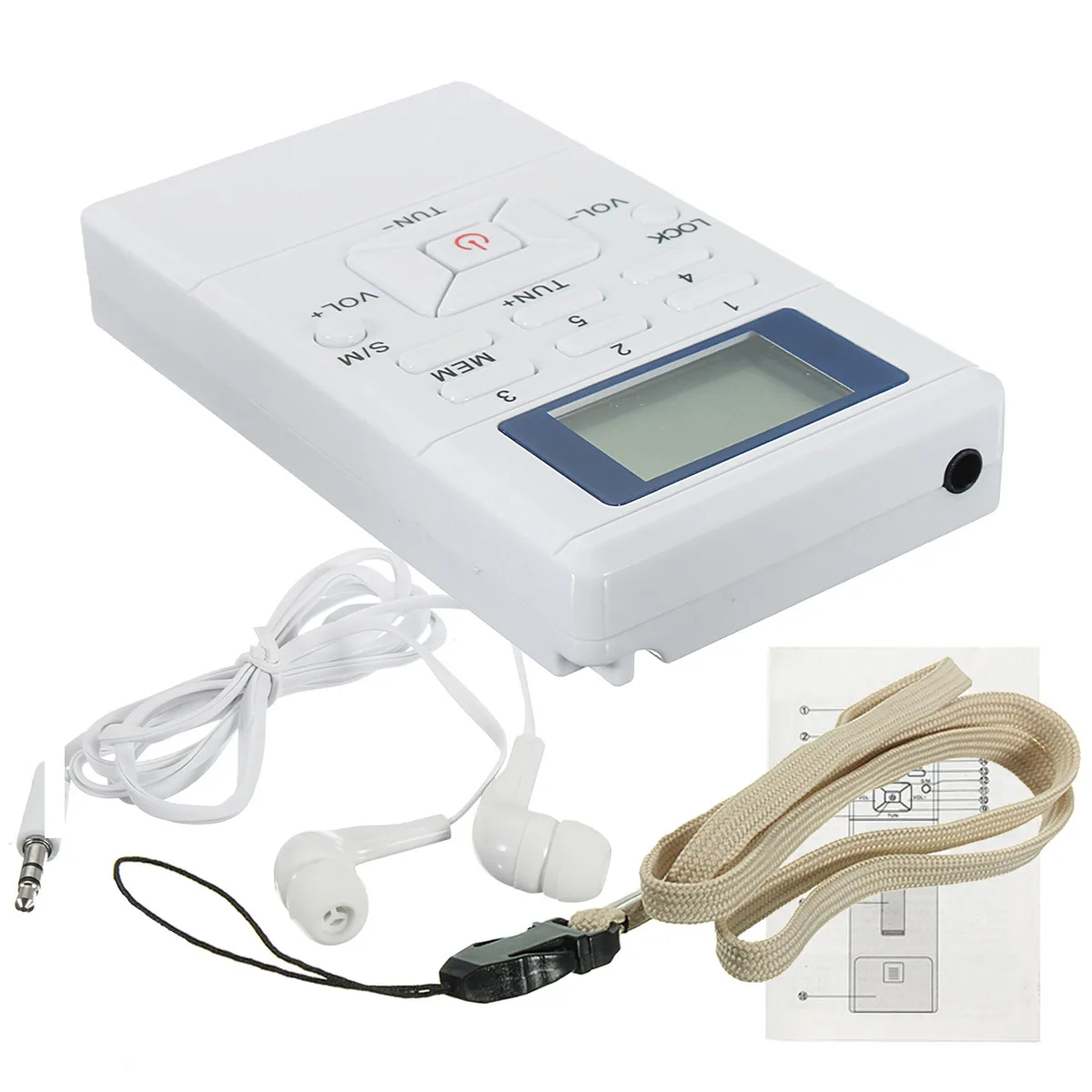 Новый Белый Мини Частотный модулятор FM радио цифровая обработка сигнала