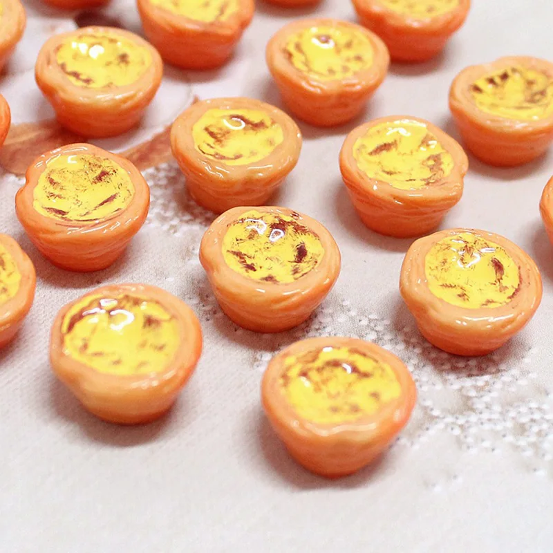 5 шт./лот миниатюрный кукольный домик 1:12 мини яйцо Tart из смолы tart для blyth azone 1/6 1/8 bjd