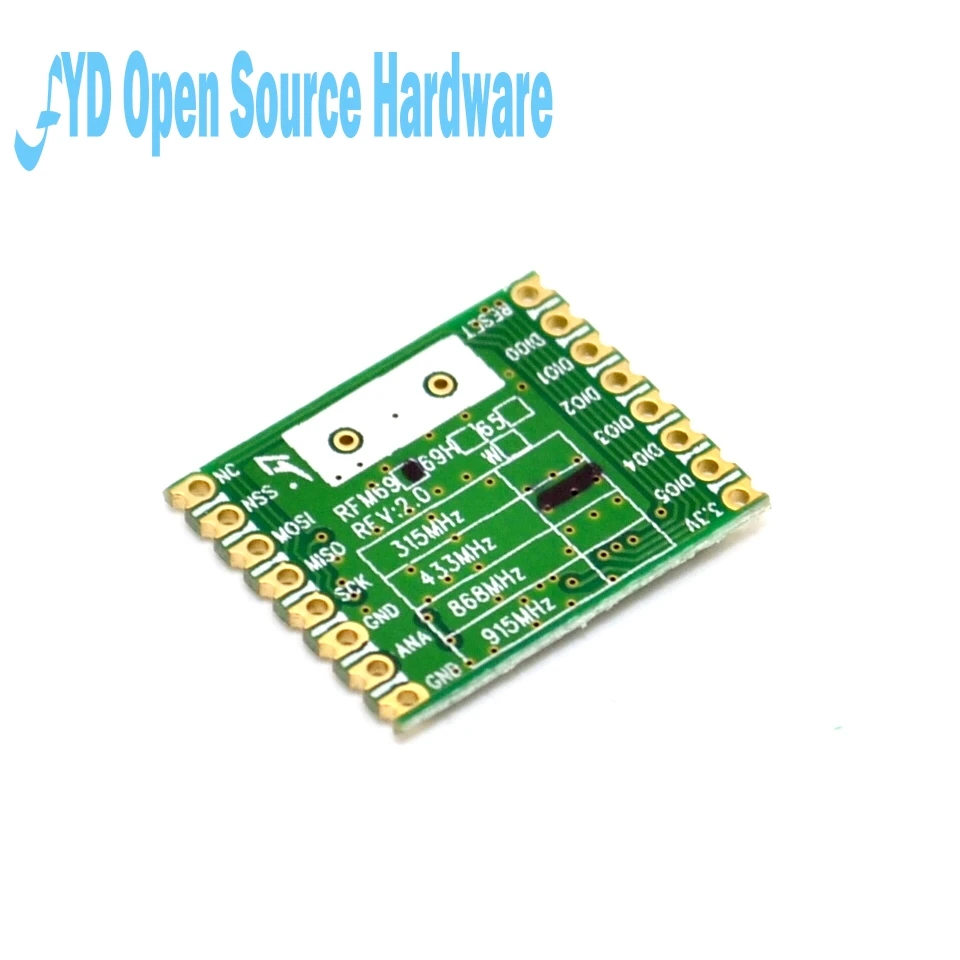 Модуль приемопередатчика RFM69W RFM69 6 шт. 433 МГц 868 915 частота 13dBm|frequency module| |