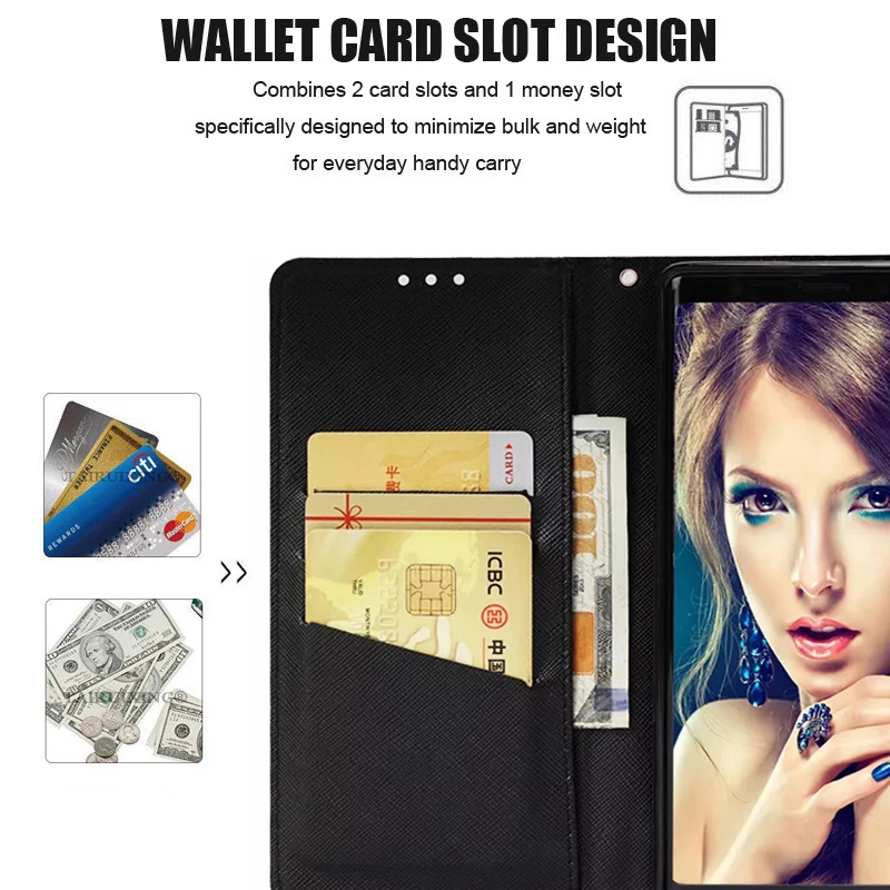 Luxury Leather Flip Wallet Soft TPU Cover For Xiaomi Redmi A2 Lite 8 6X 6A 4A 5A A1 Note 4X Y1 5 6 Pro LG K8 K10 G7 Phone Case | Мобильные