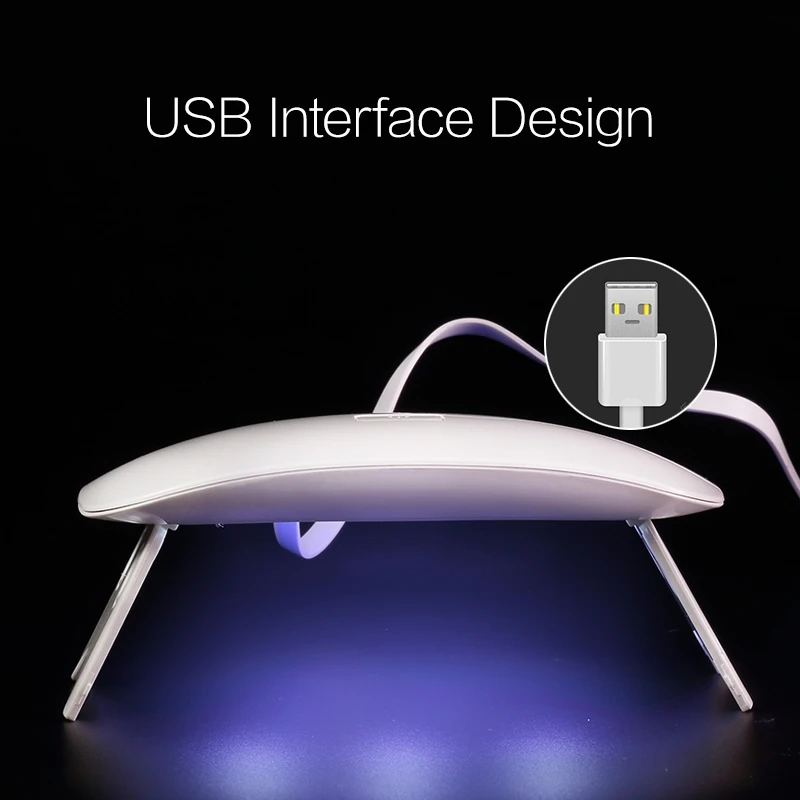 Лампа для сушки гель-лака 6 Вт | Красота и здоровье