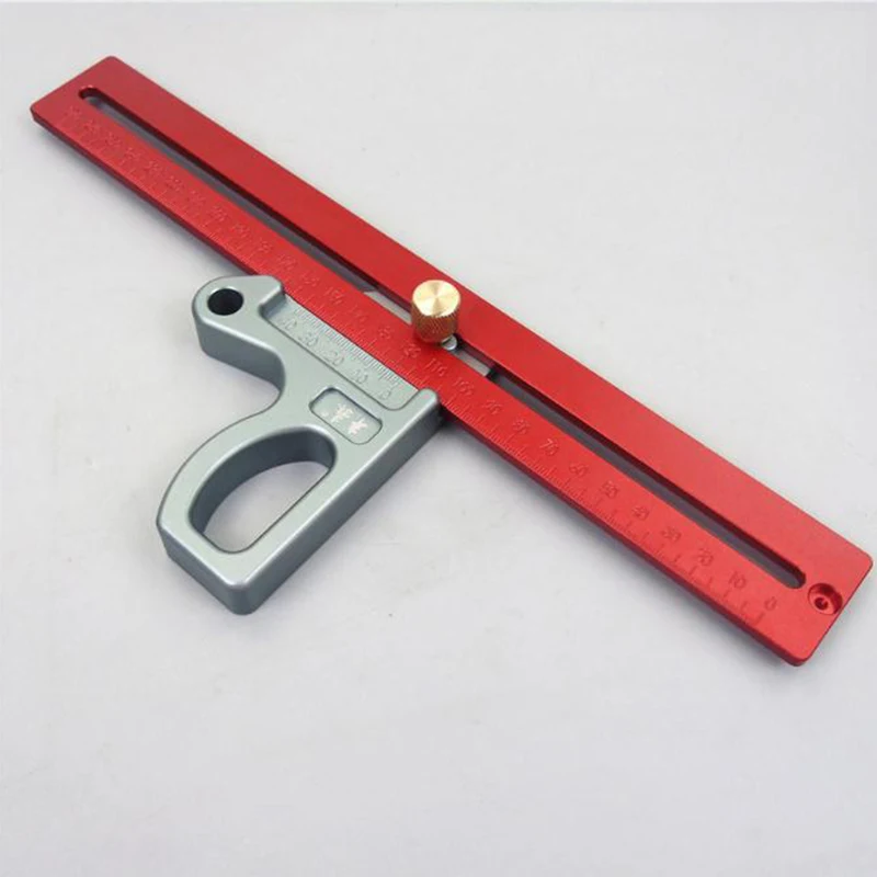 Деревообрабатывающие инструменты 45 градусов линейка алюминиевый сплав