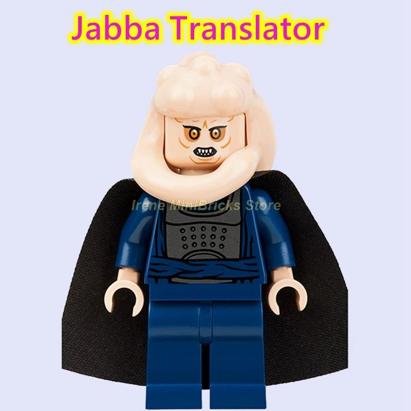 Jabba Translator Звездные войны, клон, штурмовик, Ewok Jabba Han Solo Leia, принцесса Дарт Вейдер, Звездные войны, игрушки для детей, строительные блоки, Звездные войны - Цвет: Jabba Translator