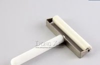 dedusting roller for 20cm white silicone pasting roller for samsung for iphone lcd screen film wheel refurbish