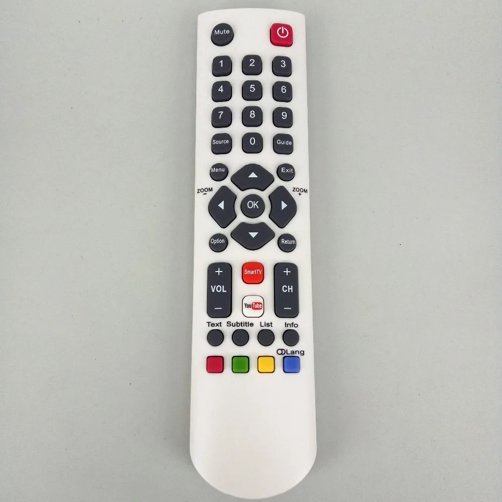 Новая замена RC200 для TCL SMART TV пульт дистанционного управления белый YOUTube