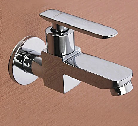 Настенная Швабра для раковины в ванной комнате кран бассейна смеситель Bibcock