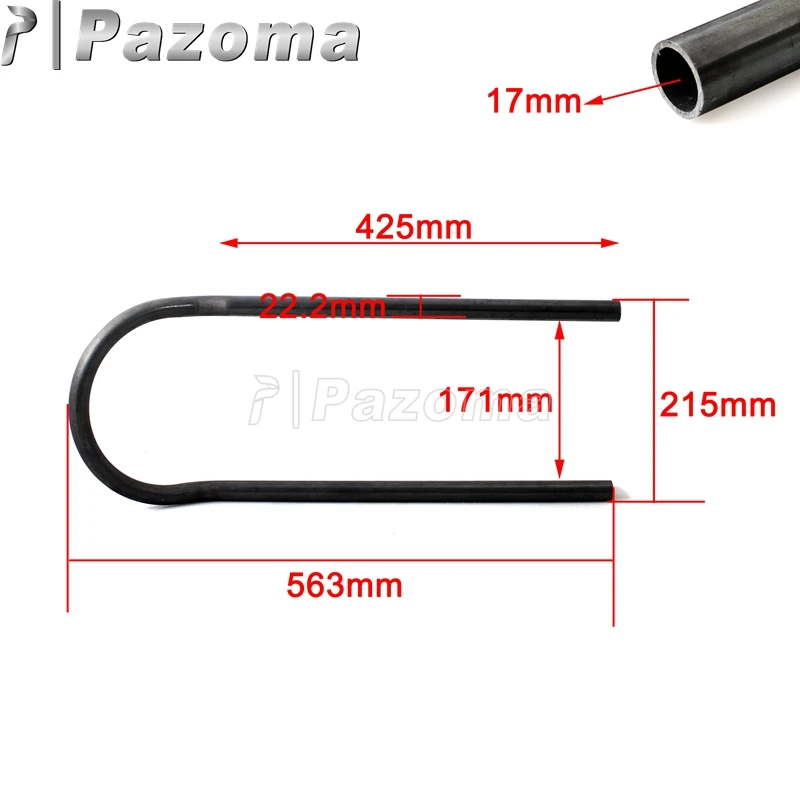 Обруч для сиденья мотоциклетный 563 мм со светодиодной подсветкой Honda Yamaha Kawasaki BMW 7/8