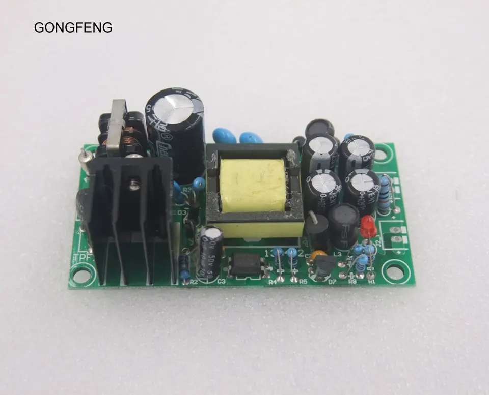 GONGFENG 6PCS NEW Green Board 12V\5V All isolated Switching Power supply /AC-DC Module /220V Free shipping Wholesale TO Russia |