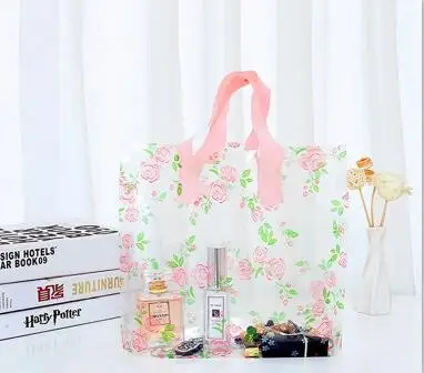

Wholesale die cut shopping plastic packing bag with customized logo