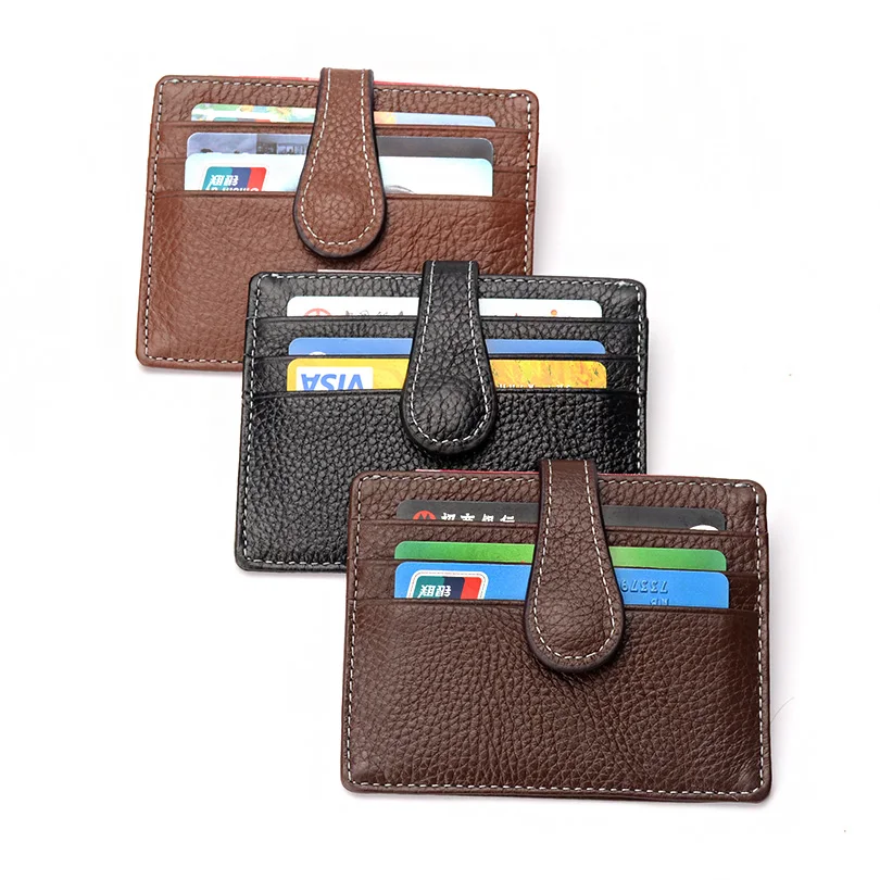 COHEART брендовый кошелек для карт из натуральной кожи маленький с держателем