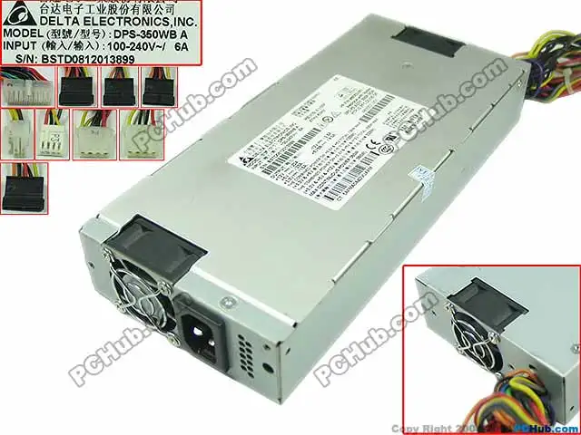 Блок питания для сервера ProLiant DL120 G5 350 Вт флешка DPS 350WB A 468303 001 480507 001|server power supply|350w