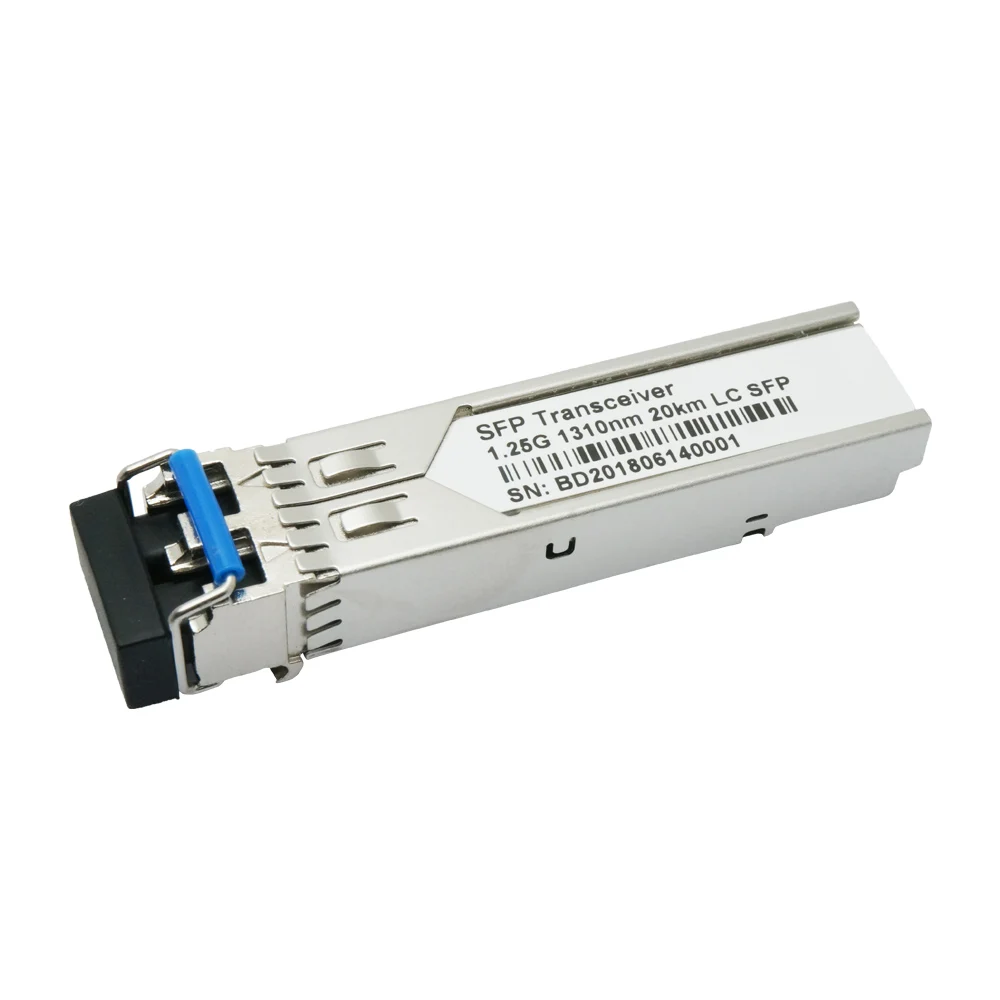 20KM 1 25G двойной переключатель SFP модуль 1000 базовый 1310nm волоконно-оптический
