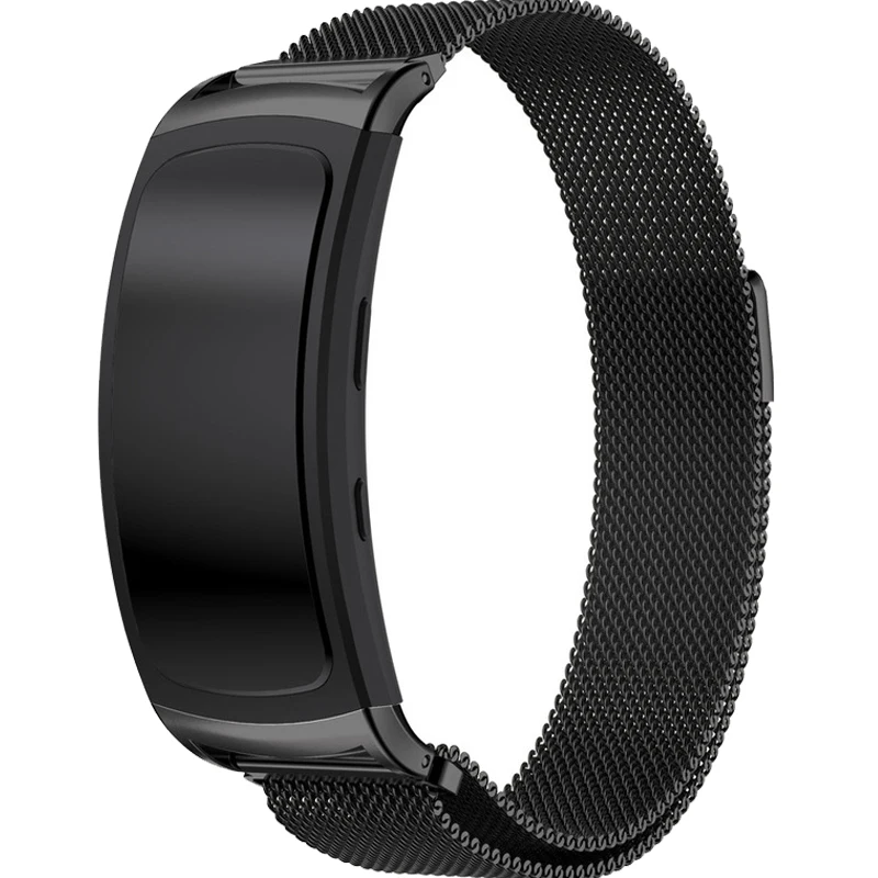 Gear Fit2 ремешок для часов металлический нержавеющая сталь умный браслет миланские