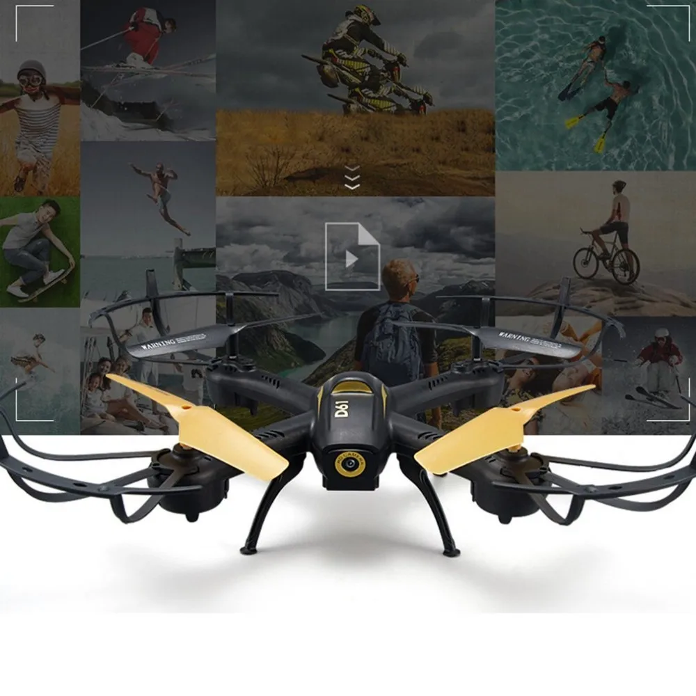 Квадрокоптер с Wi Fi FPV 2 4G RC селфи видео камера самолет UAV удержание высоты 360