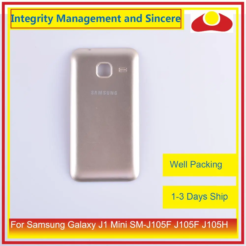 10 шт./лот для Samsung Galaxy J1 Mini SM J105F J105H J105 корпус батарейный отсек задняя крышка