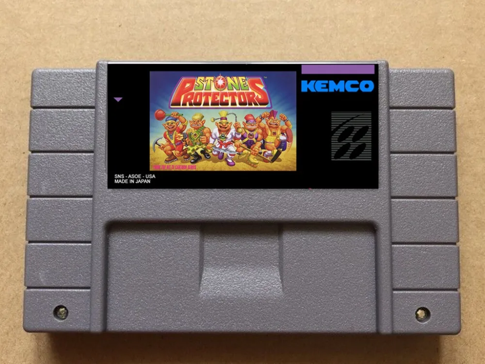 Видеоигры Stone Protectors USA NTSC версия 16 bit 46 pins!|Картриджи| |
