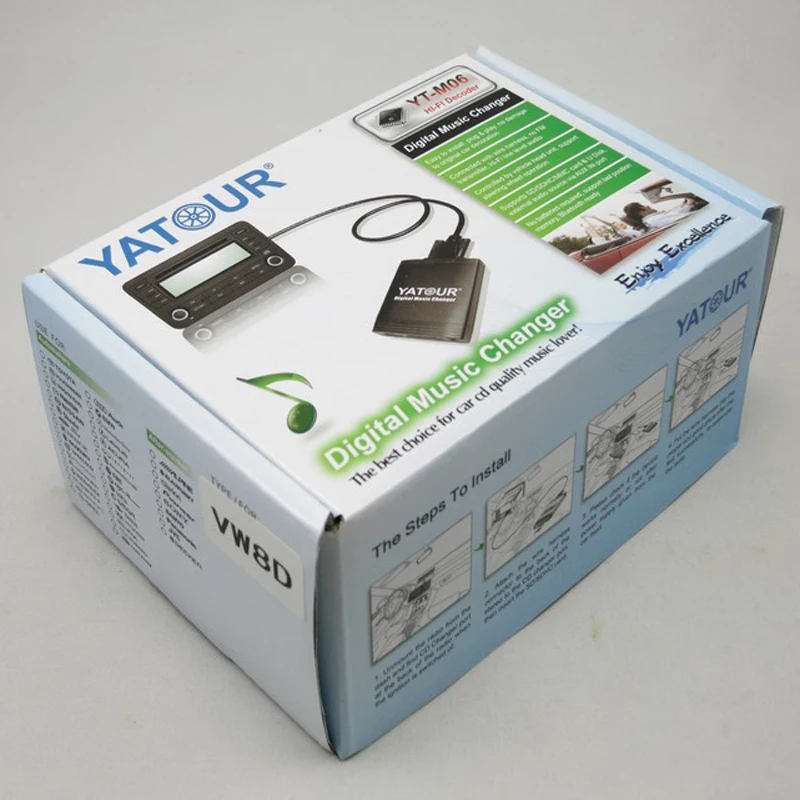 YATOUR Цифровой Музыки Чейнджер USB SD AUX MP3 Адаптер для Audi Chorus 2 Концерт 1/2 Симфония |