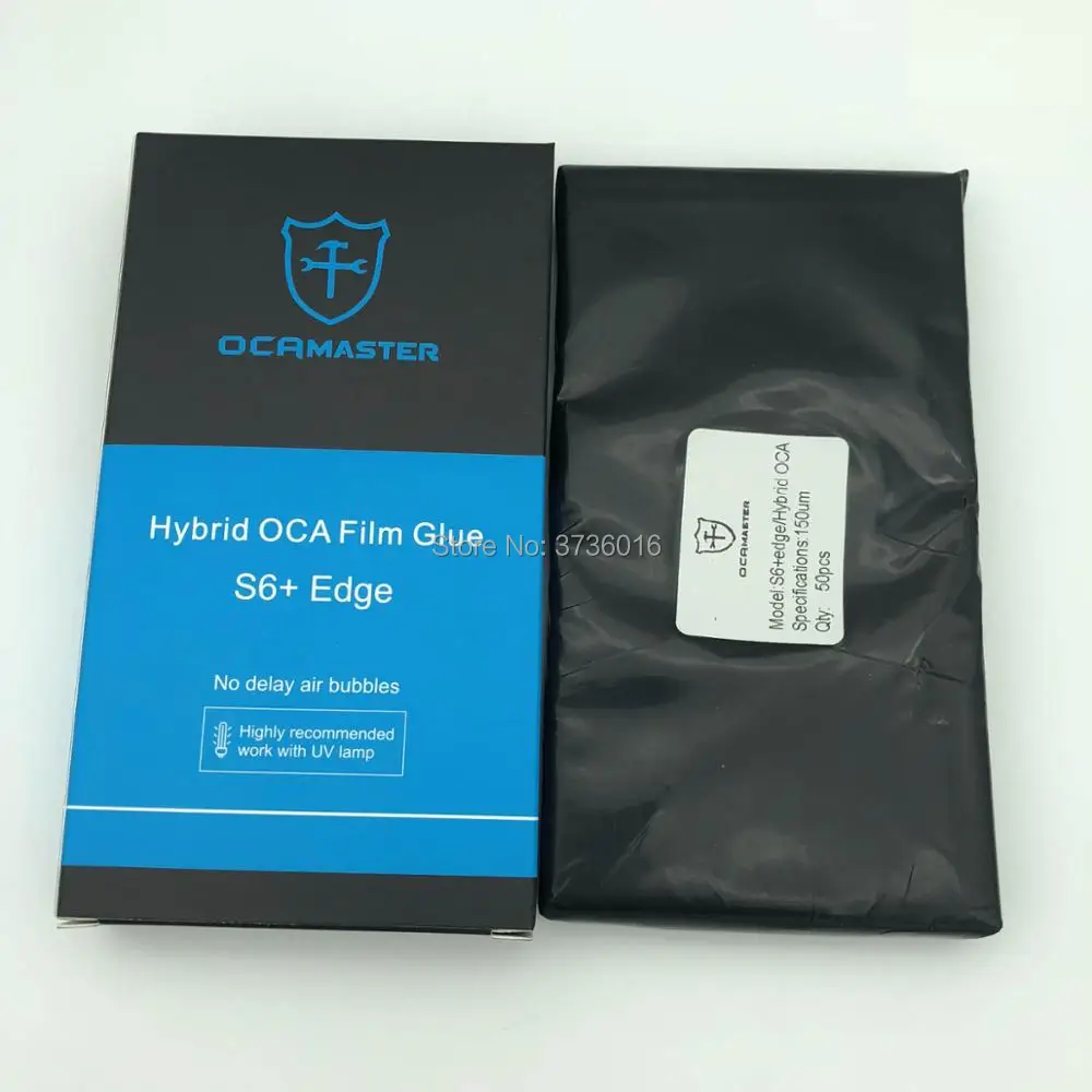 OCA Master OCA оптически чистый клей для Samsung S6 Edge плюс 150um из рамки OCA пленка ЖК-экран ремонт стекла отремонтированный