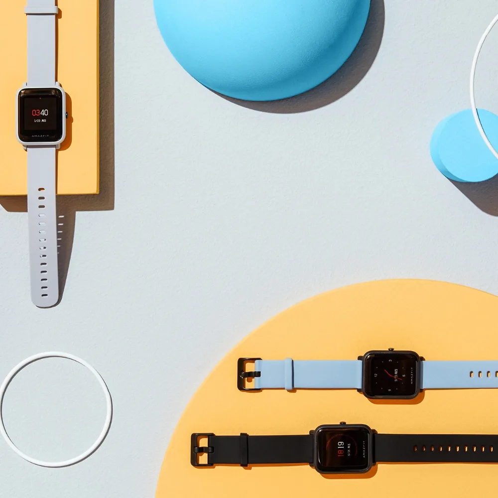 [Бесплатно] глобальная версия Huami Amazfit BIP BIT PACE BEEP gps IP68 Водонепроницаемые Молодежные умные часы 1,2" цветной экран умные часы