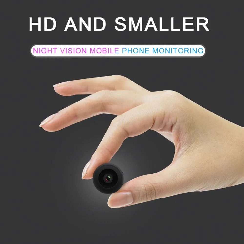 Volemer V1 Wifi IP мини Камера Full HD 1080p Secret Беспроводной APP дистанционного Управление Micro