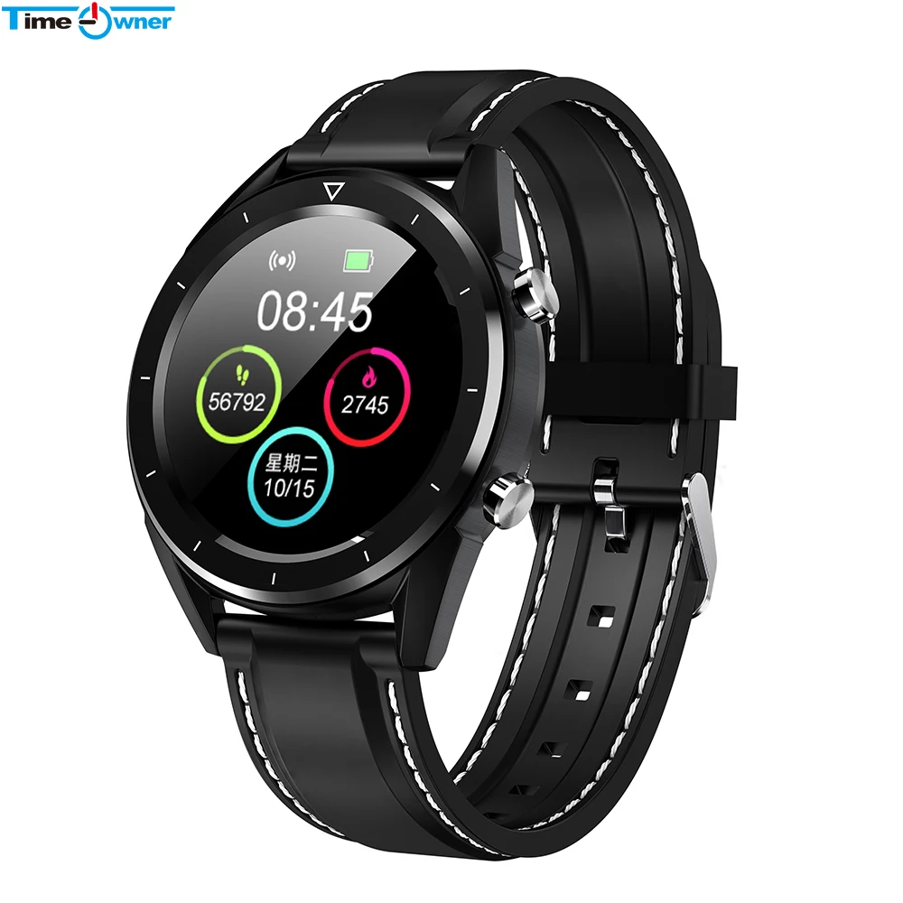 Мужские Смарт-часы TimeOwner DT28 IP68 водонепроницаемые пульсометр измеритель
