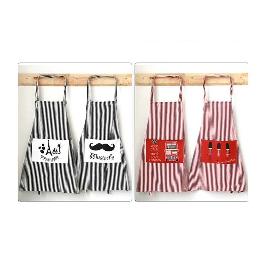 Регулируемый шеф повар Кухня фартук с карманом для взрослых дома Пособия по