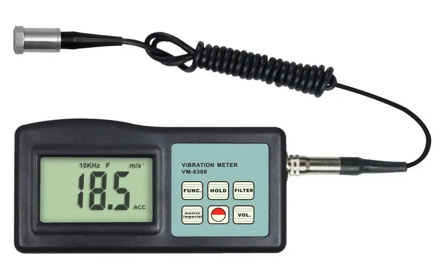 LANDTEK VM 6360 цифровой измеритель вибраций Виброметр тестер 10 Гц кГц|tester|tester metertester