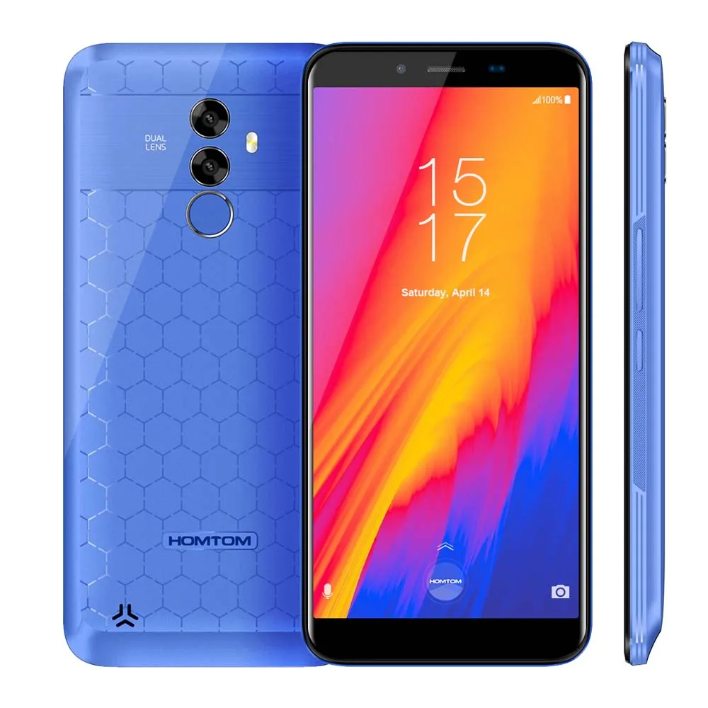 HOMTOM S99 Face ID 6200 мА/ч 4GB 64GB смартфон 5 5-дюймов безразмерная 21 + 2 Мп двойные задние