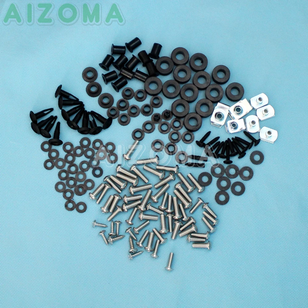 

Для мотоцикла Honda CBR600RR 2005-2006 158 шт. полный обтекатель болты гайки шайба для лобового стекла CBR 600 RR