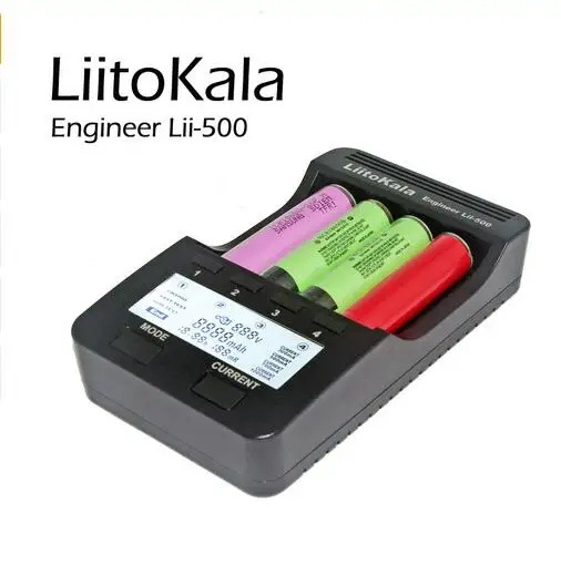 Зарядное устройство Liitokala lii500 для аккумуляторных батарей типа li-ion NiMh AA AAA 10440 14500