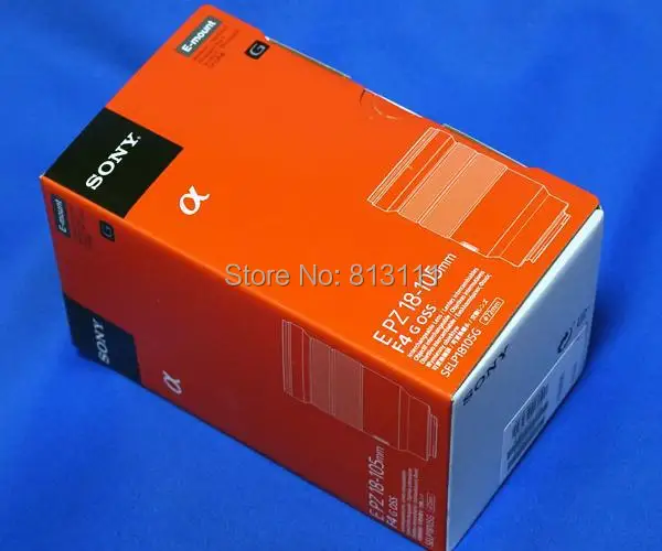 Объектив Sony E PZ 18 105 мм f/4G OSS SELP18105G для A6600 A7R II A7S A7 II|lens for sony|18-105 lenslens sony |